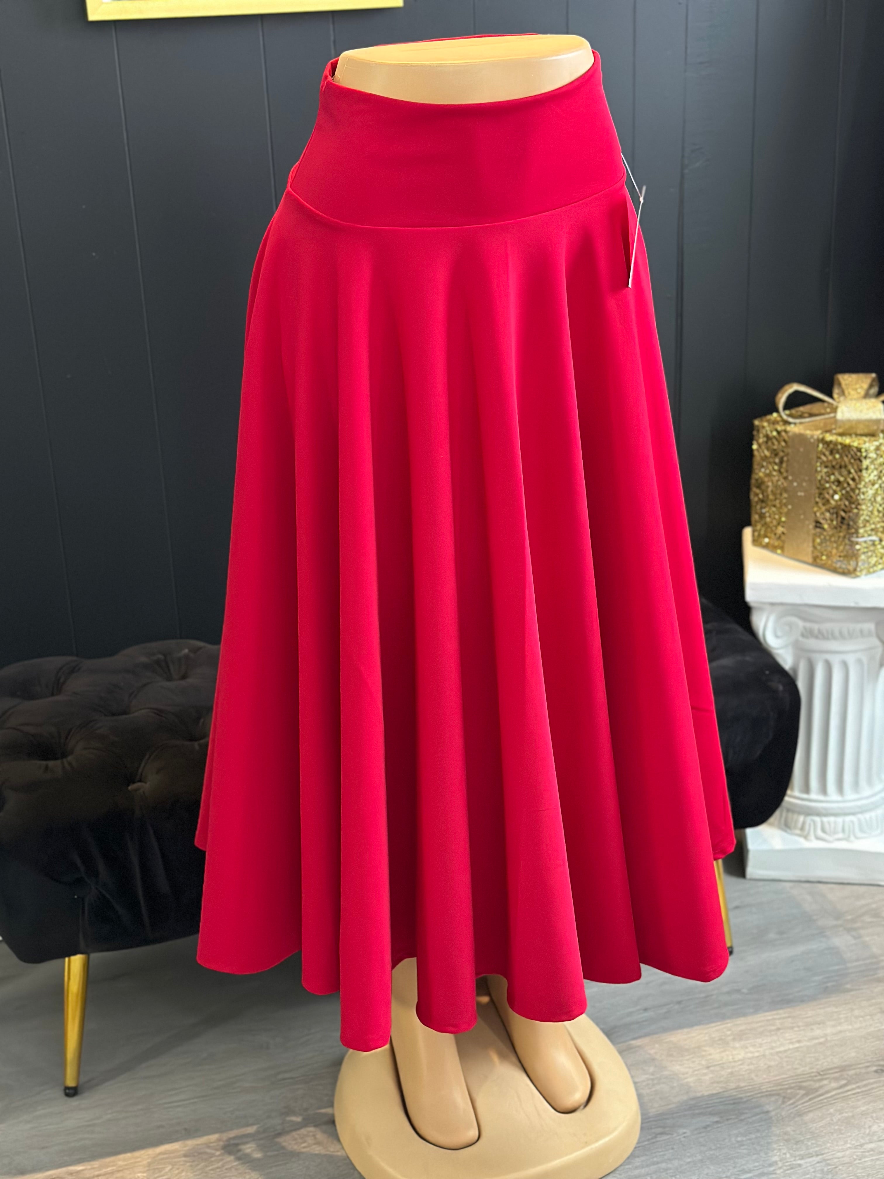 Women’s Mid Flowy Skirt