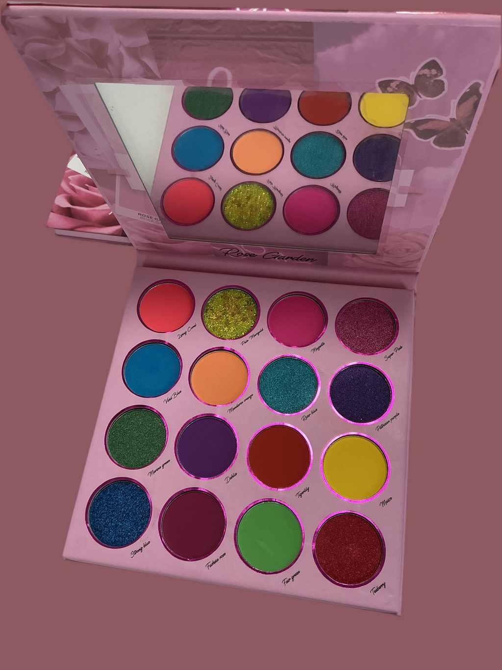 Romantic Beauty- Rose Garden Eyeshadow Palette