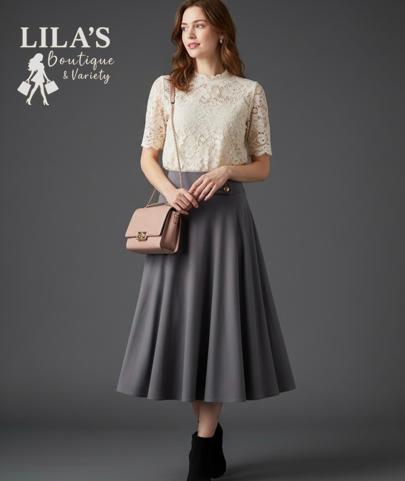 Women’s Mid Flowy Skirt