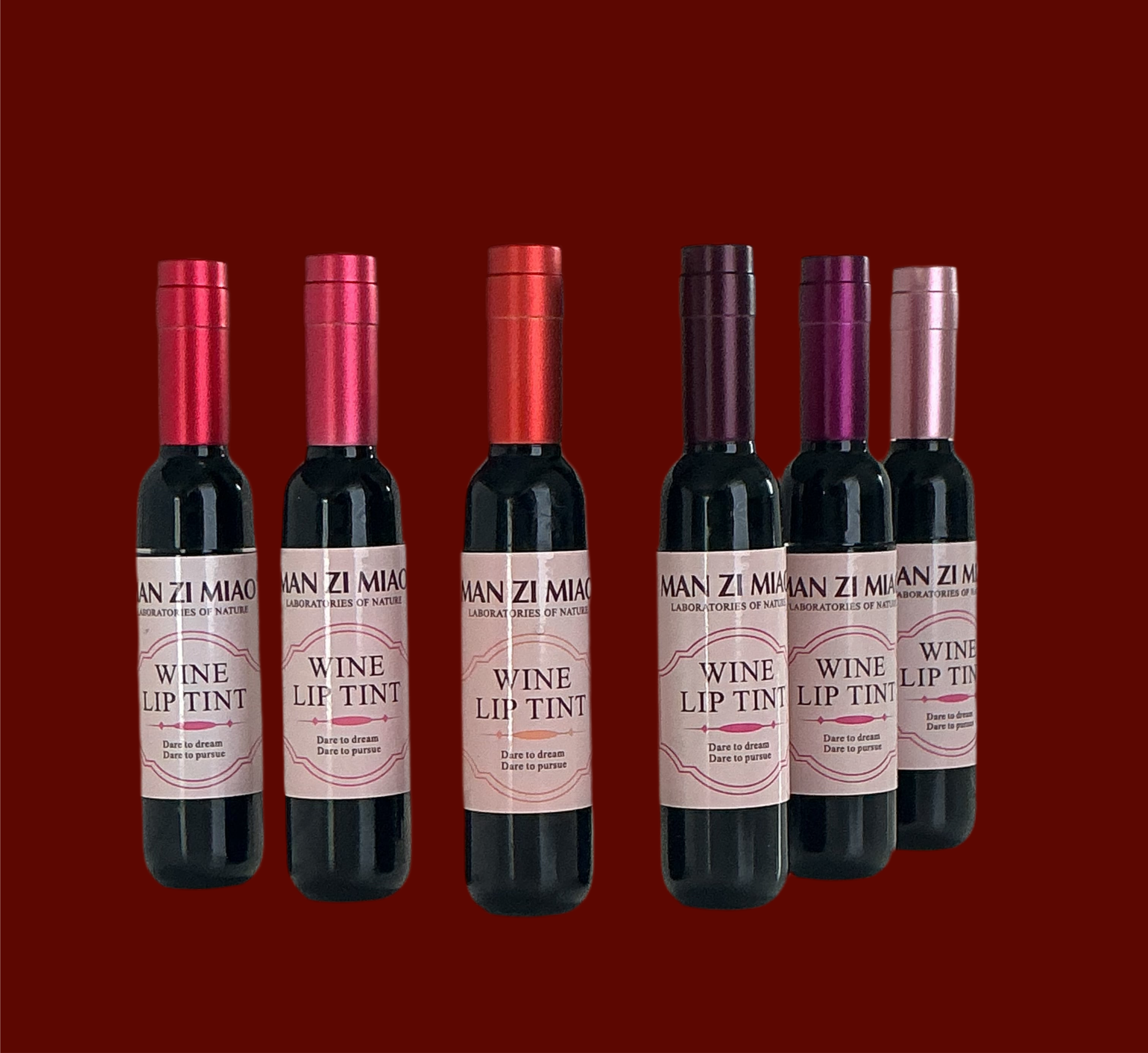 Man Zi Miao-Wine Lip Tint