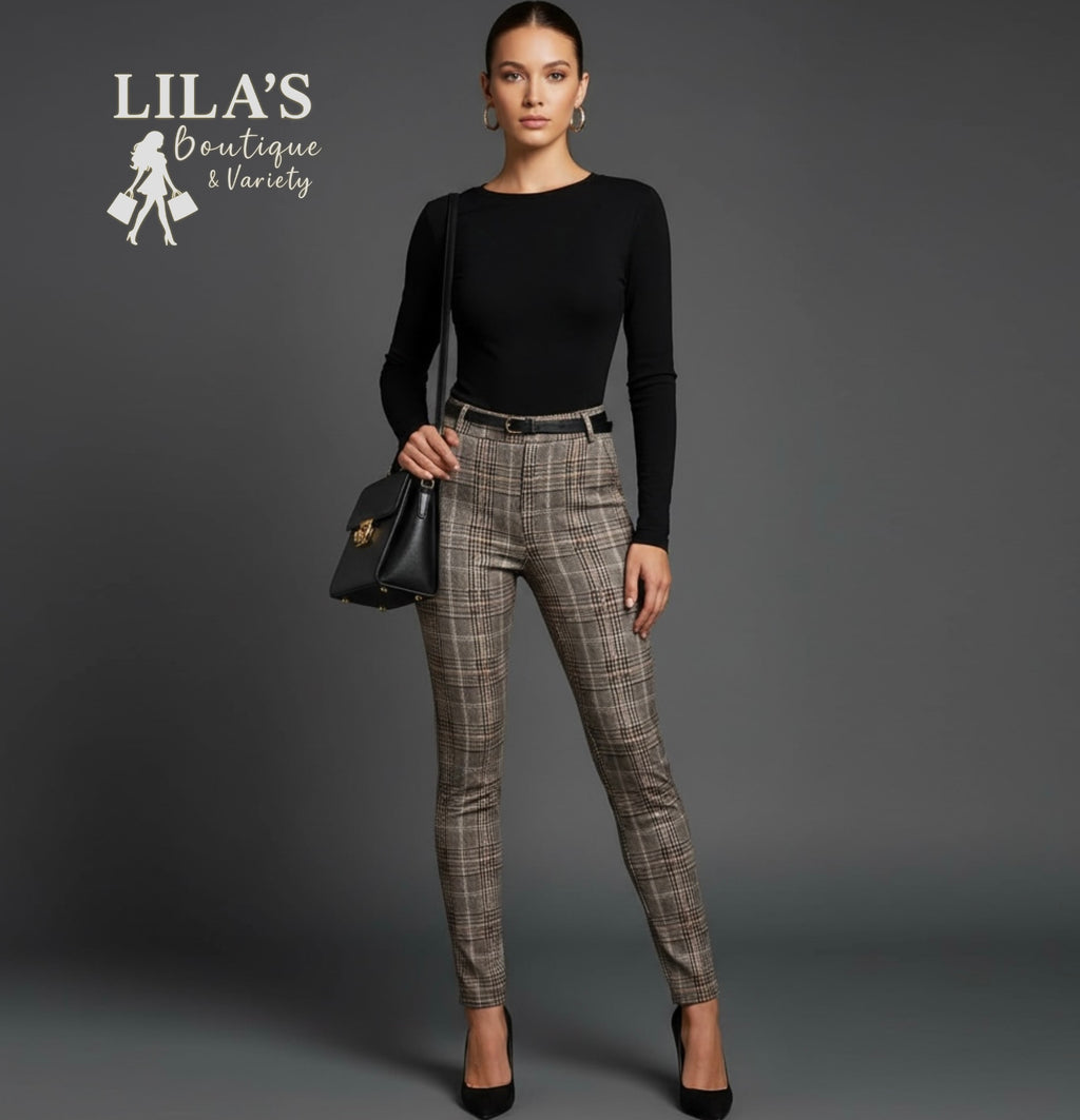 Women’s Butt Sculpting Pant W/Belt