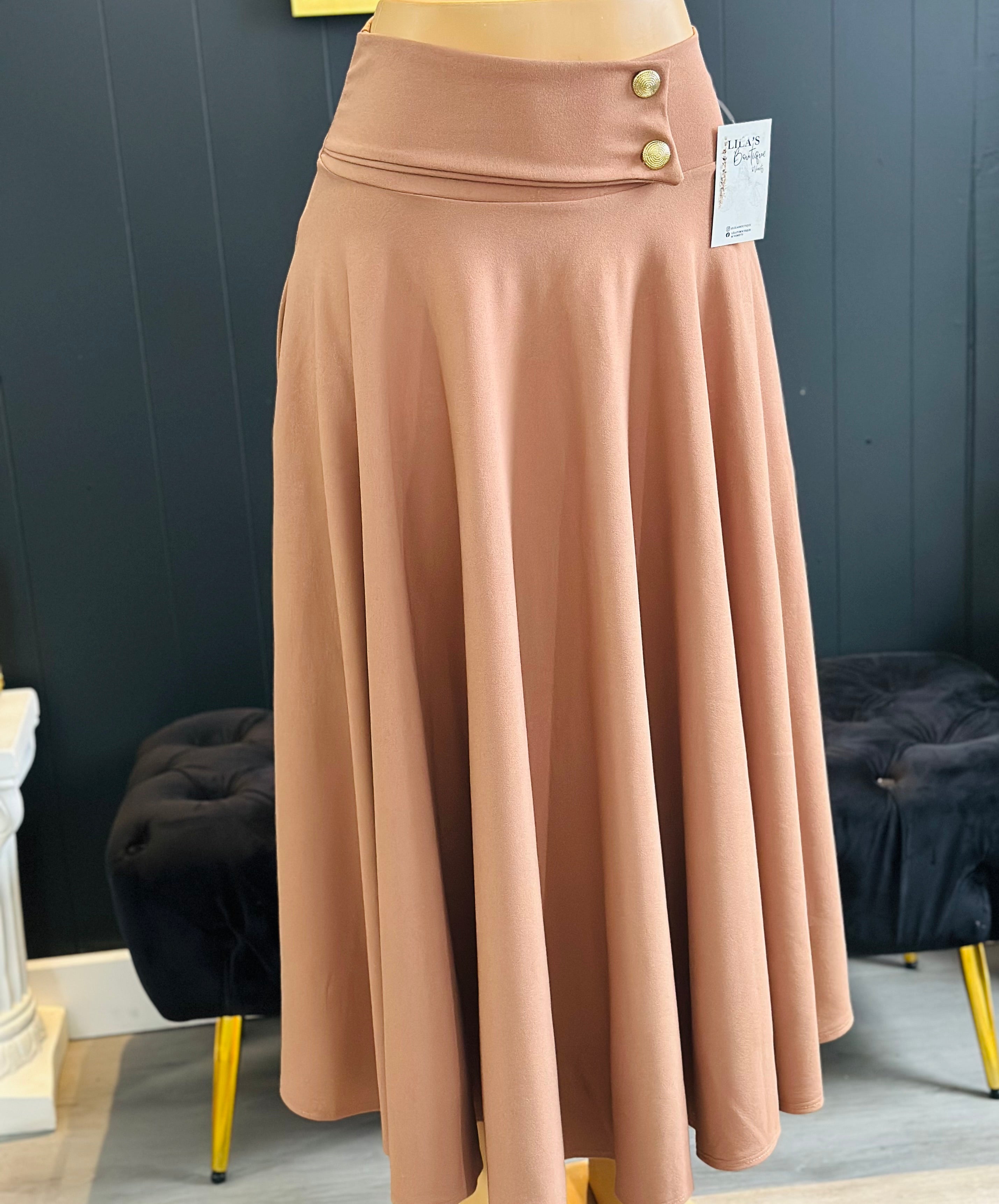 Women’s Mid Flowy Skirt
