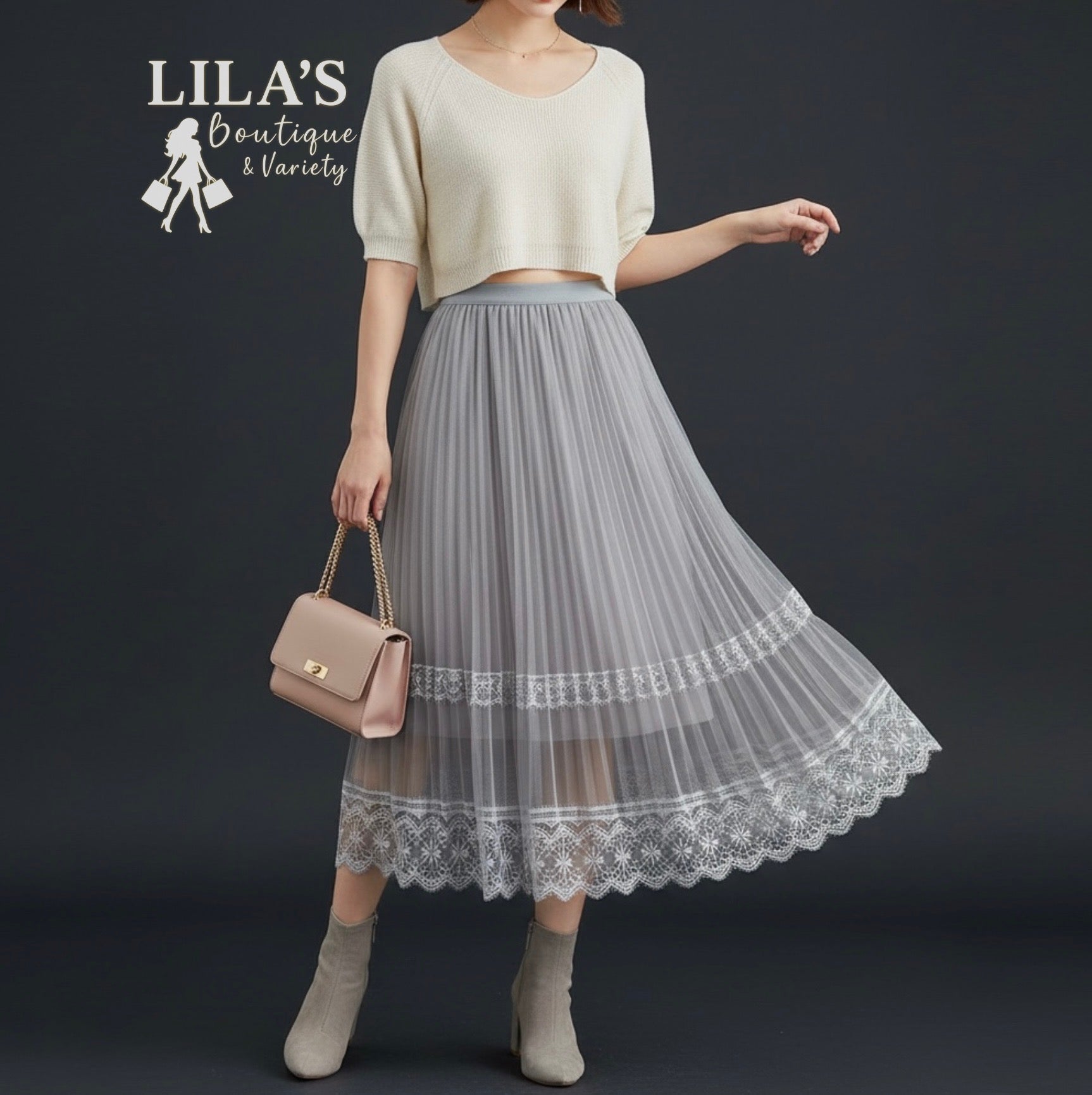 Women’s Yuna Fashion Skirt- One Size Stretch.