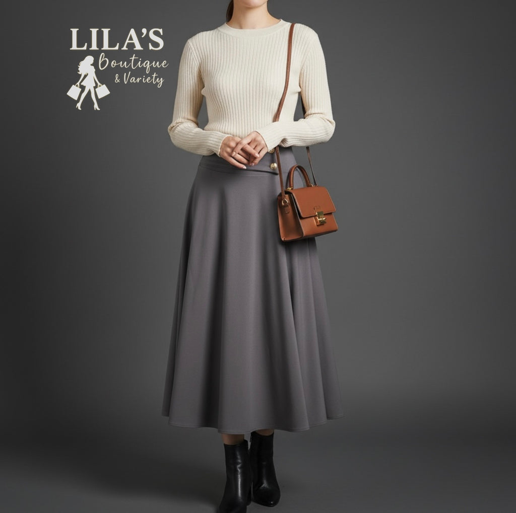 Women’s Mid Flowy Skirt