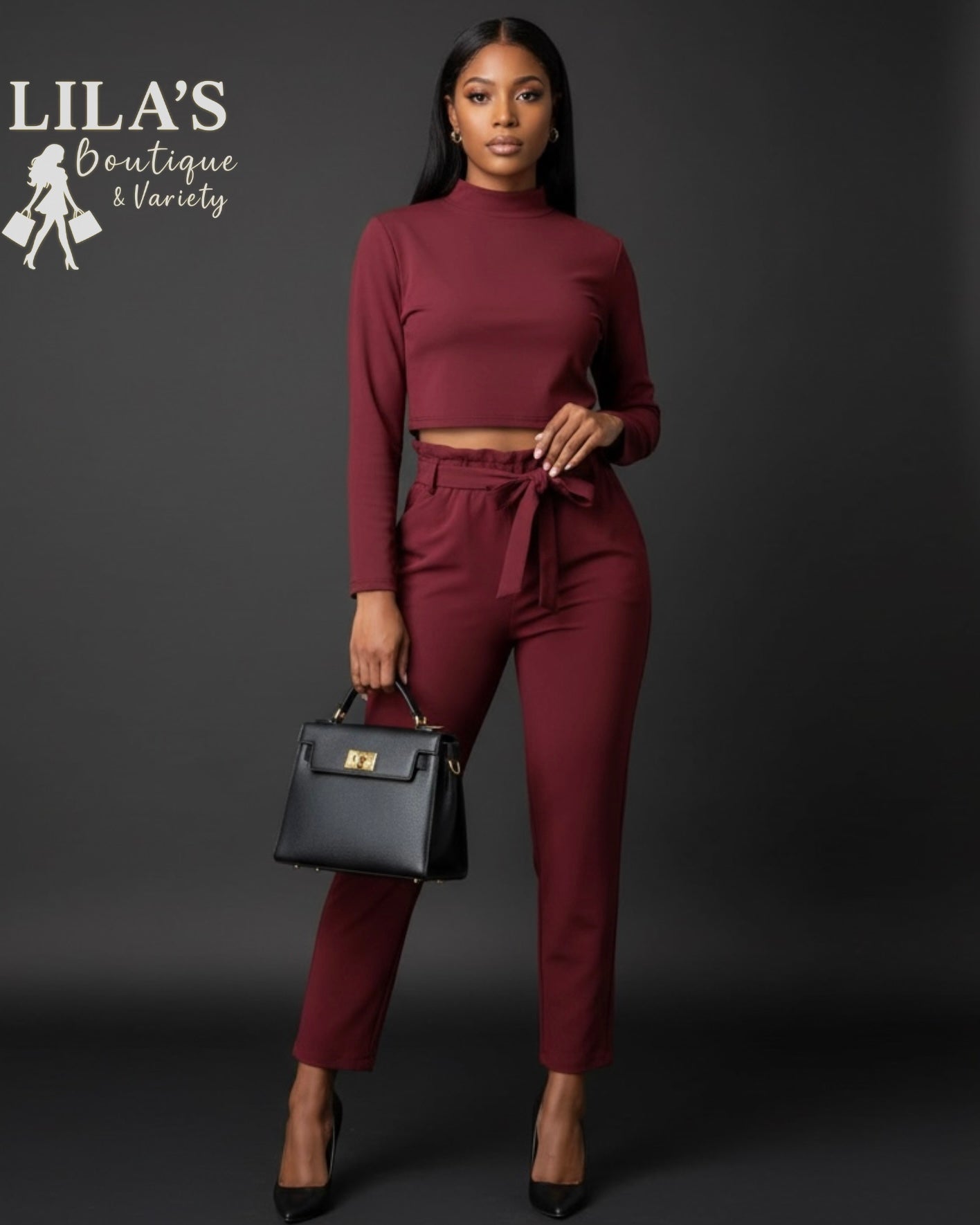 Women’s High Waisted Dress Skinny Pant