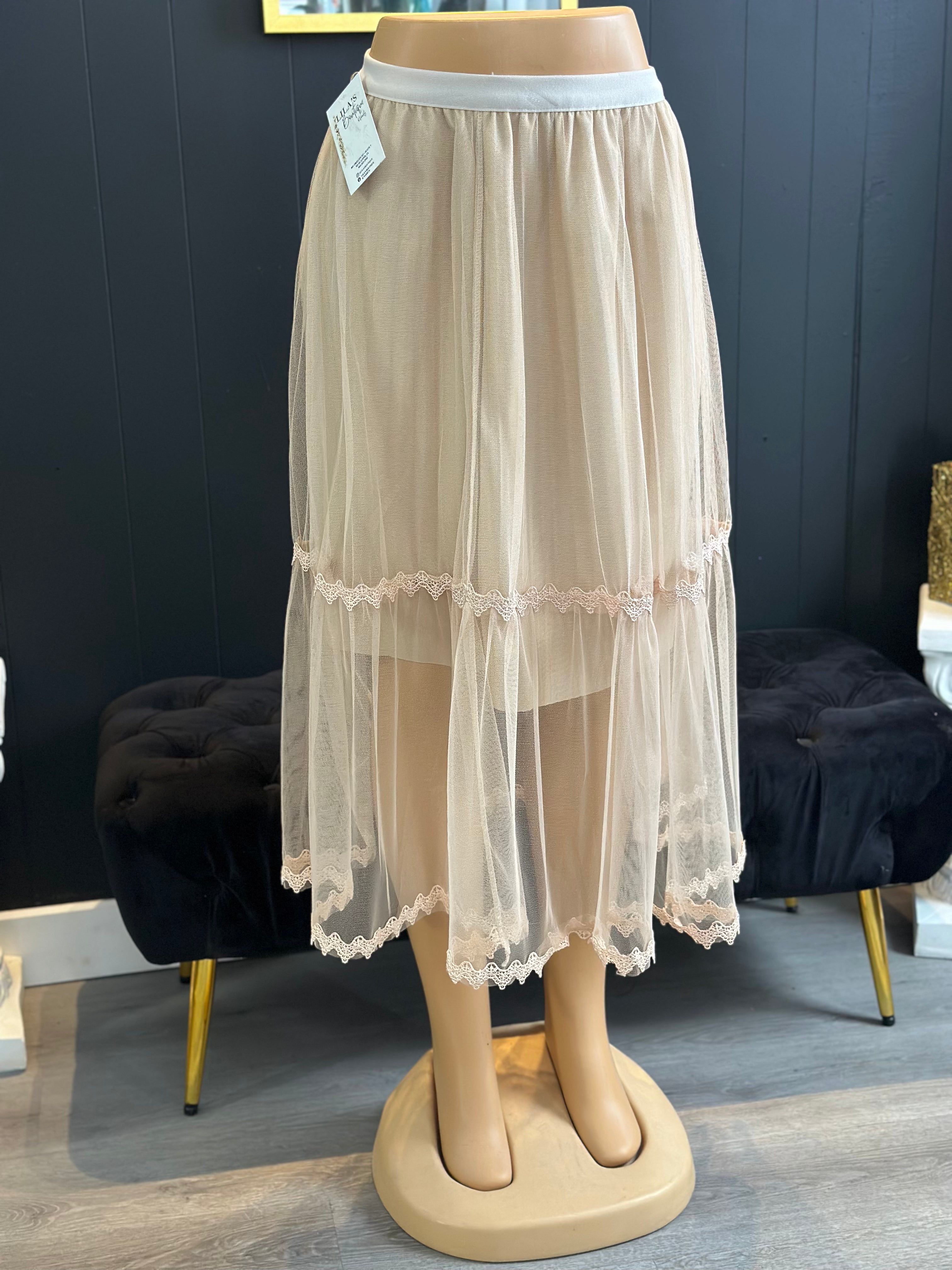 Women’s Yuna Fashion Skirt- One Size Stretch.