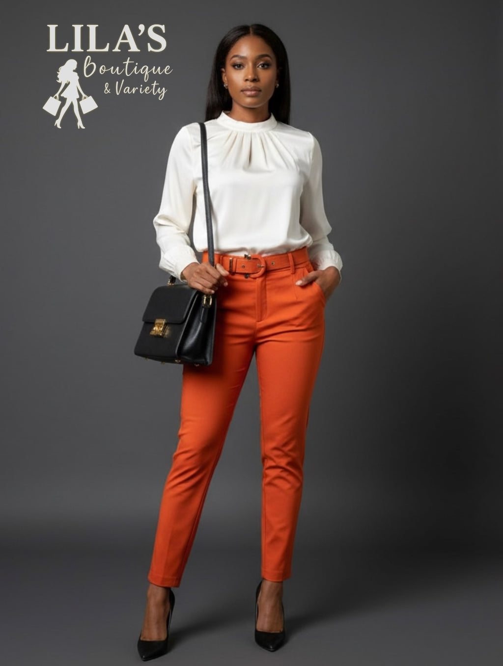 Women’s Dress Pant W/Belt