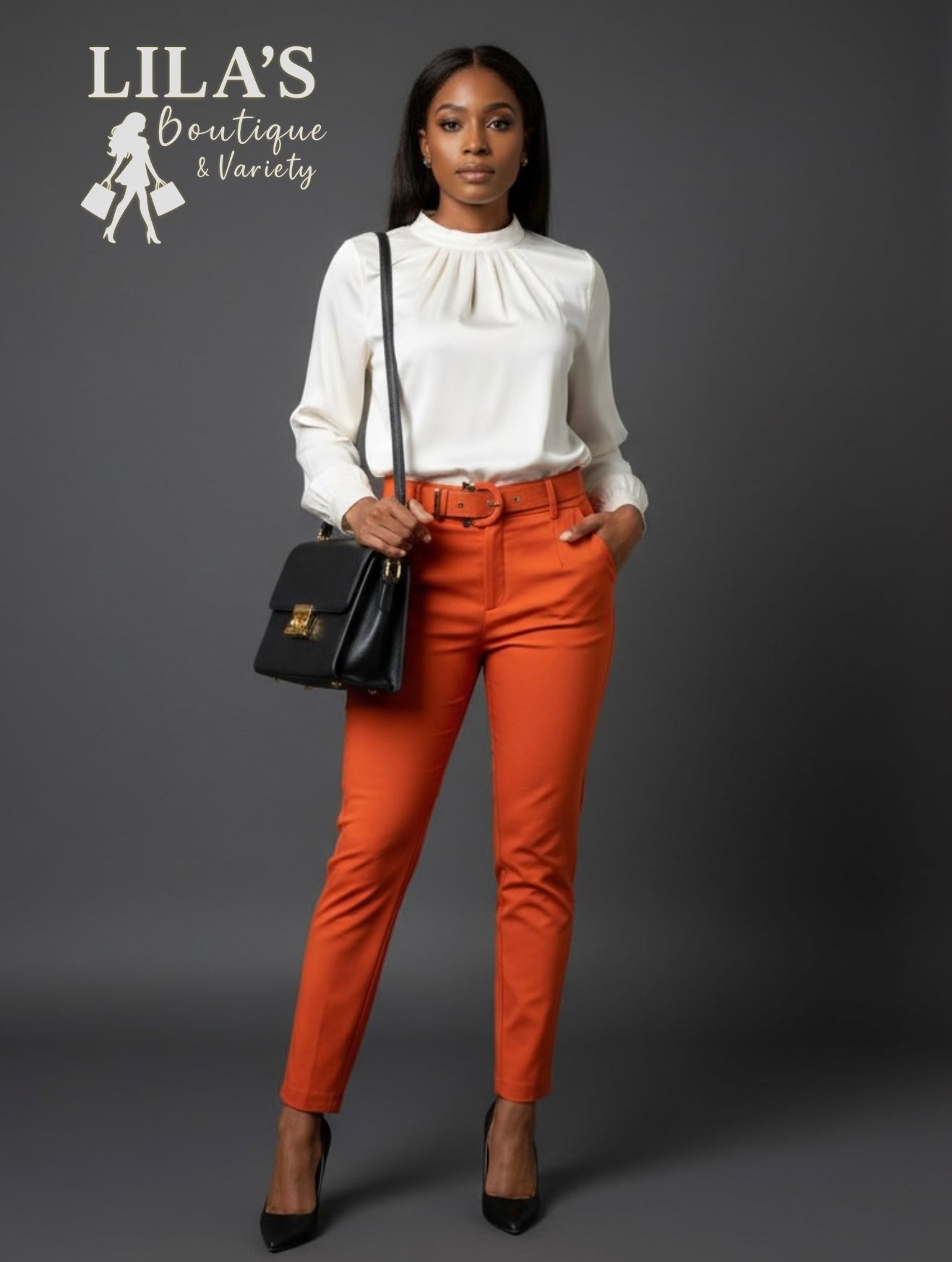 Women’s Dress Pant W/Belt