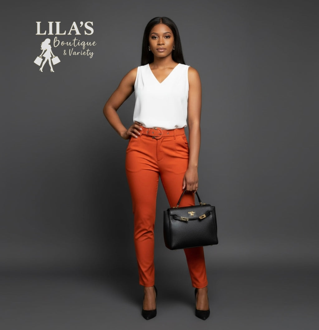Women’s Dress Pant W/Belt