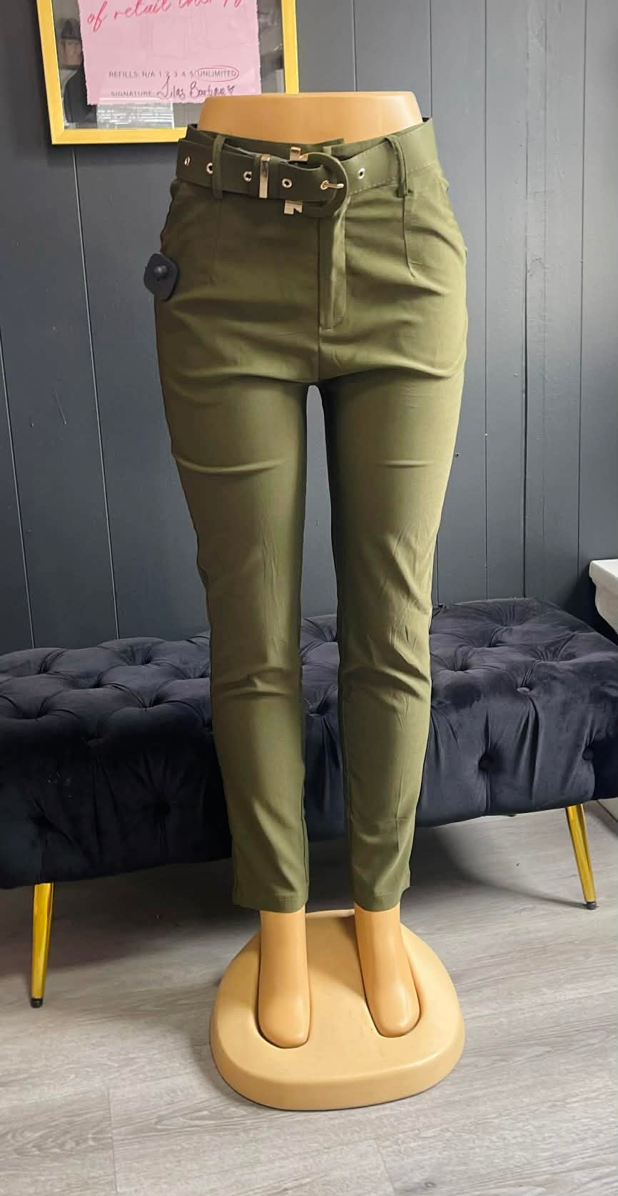 Women’s Dress Pant W/Belt