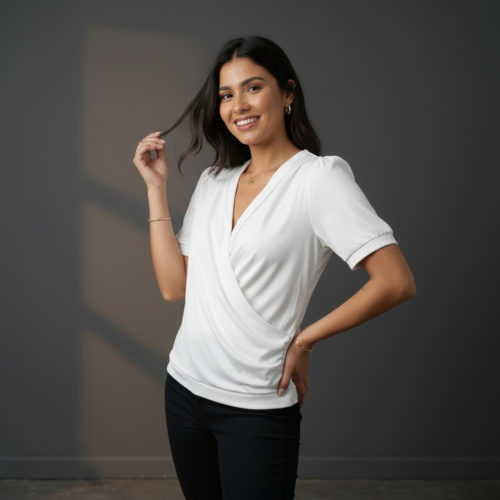 Active Usa- Silk top