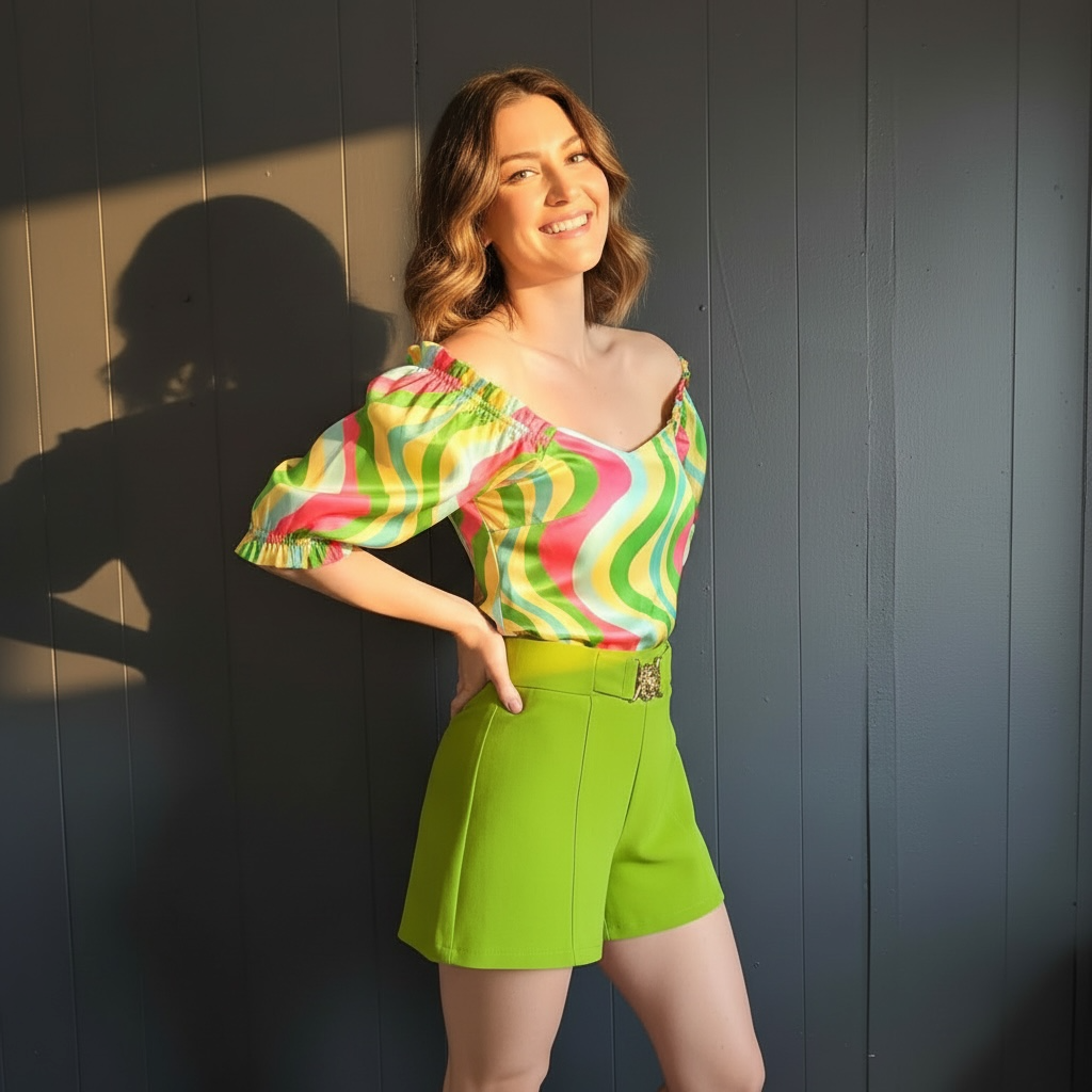 FANN- Wonems Style Pattern Top