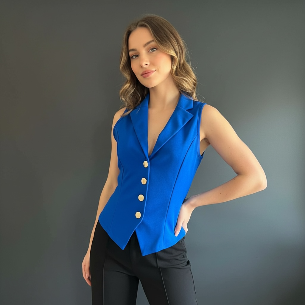 Clothing K- Royal Blue Vest