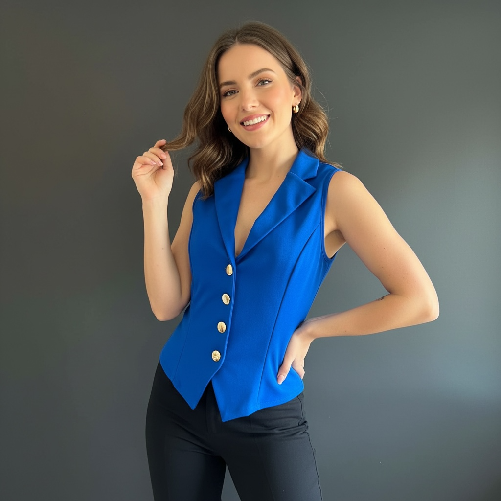 Clothing K- Royal Blue Vest