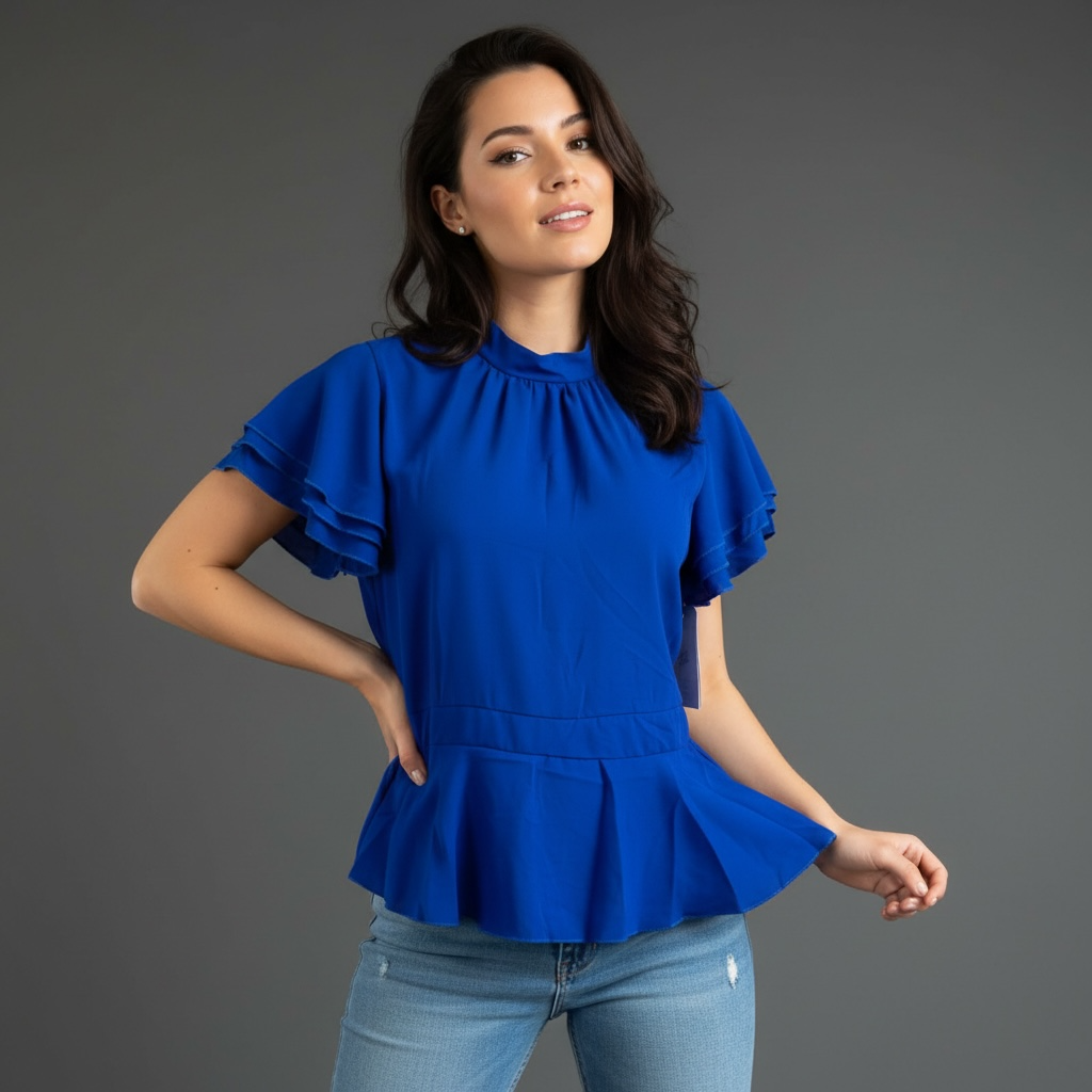 Day G- Royal Blue Style Top