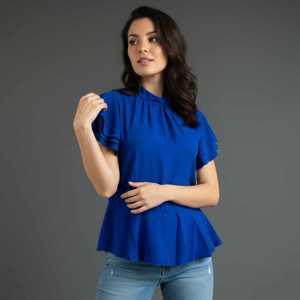 Day G- Royal Blue Style Top