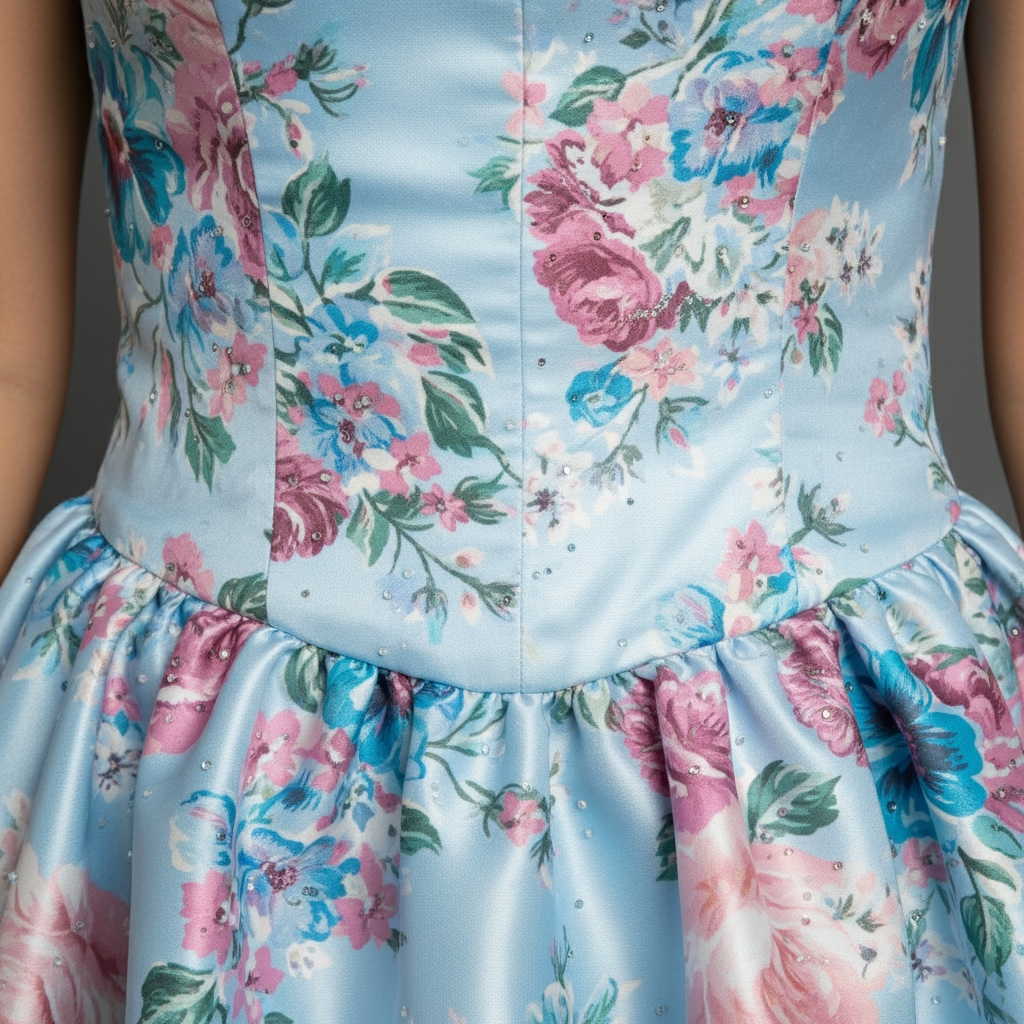 B. Darlin- Floral Bubble Dress
