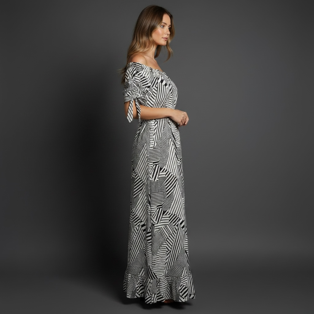 Iris-Adjustable Style Maxi Dress