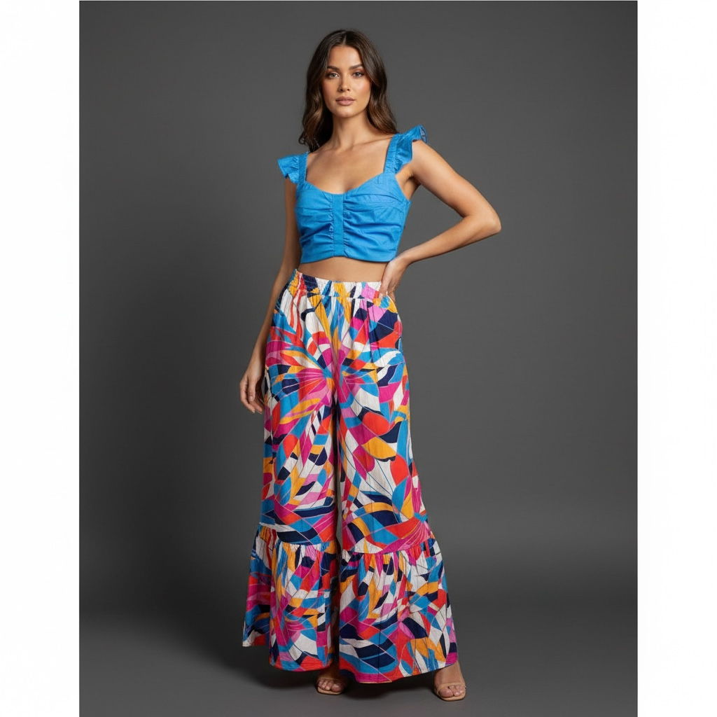 Fashion Space Two-Piece Set Skirt & Top