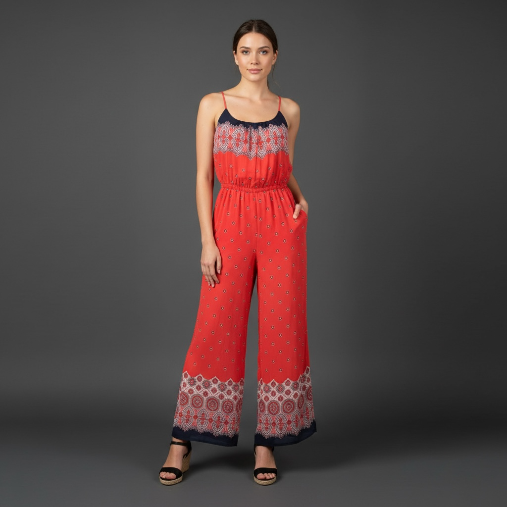 Style Jumpsuit- Stretch Waistband