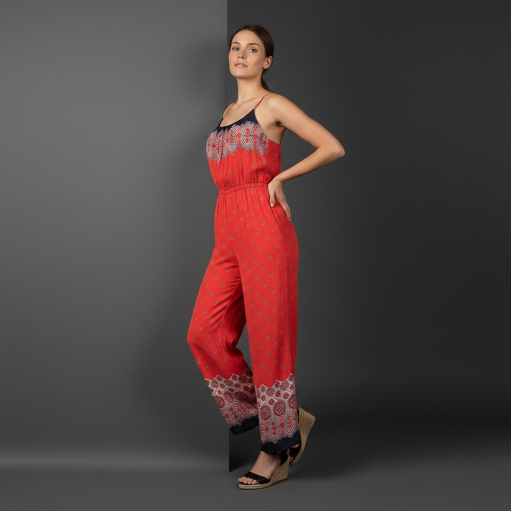 Style Jumpsuit- Stretch Waistband