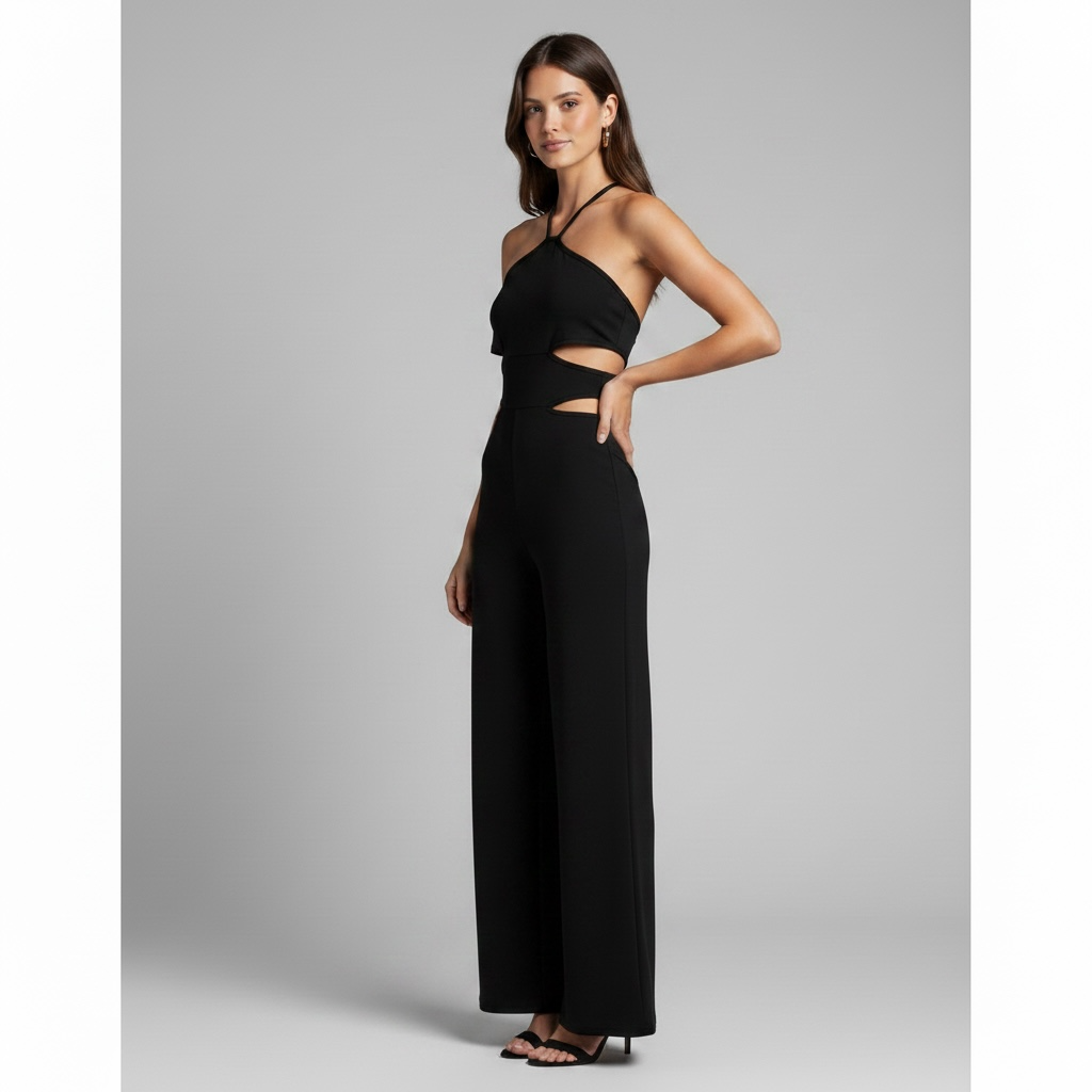Style Jumpsuit- Stretch Bottom