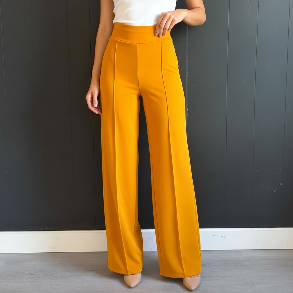 Women's Wide Leg Stretch Dress Pant