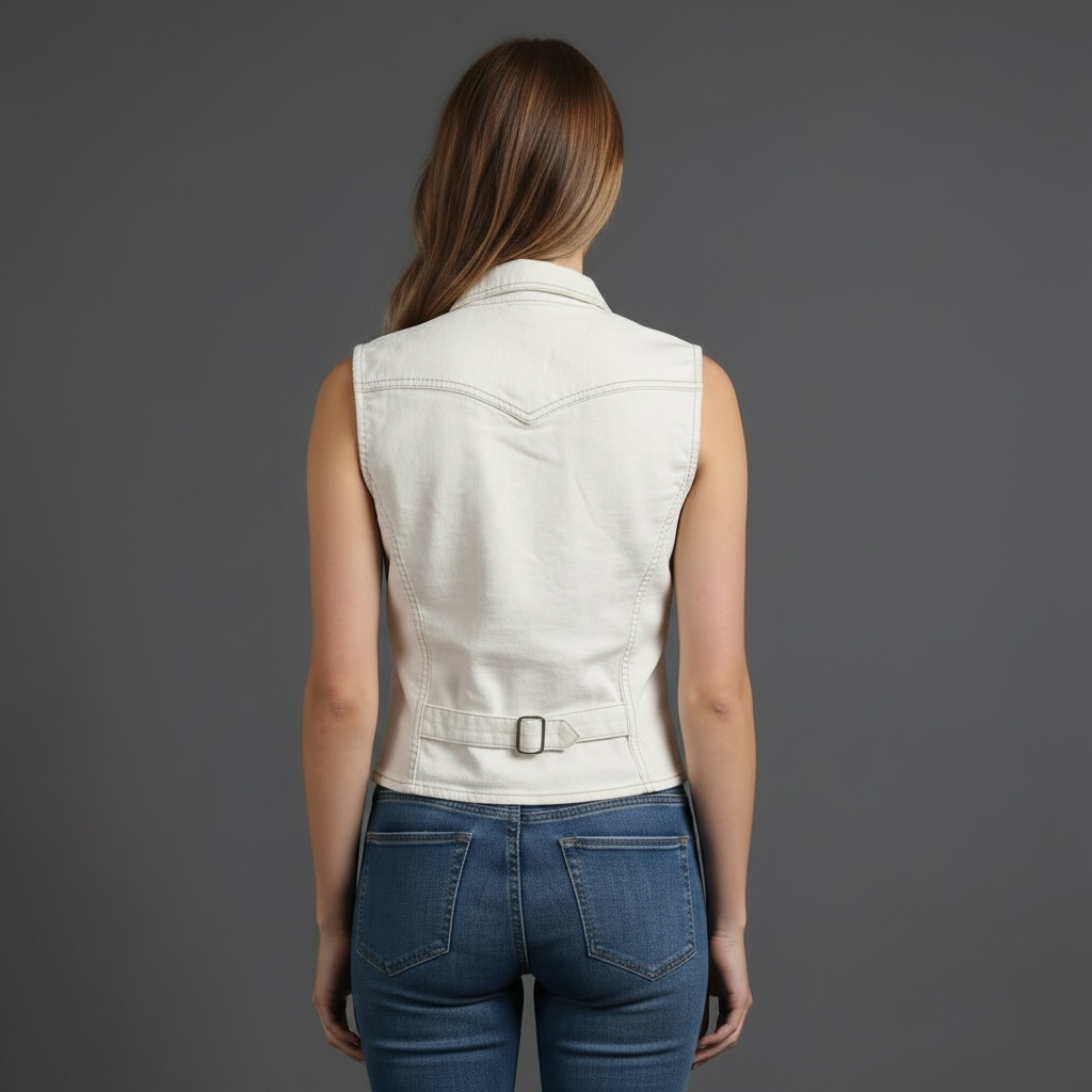 Love Tree Denim Vest