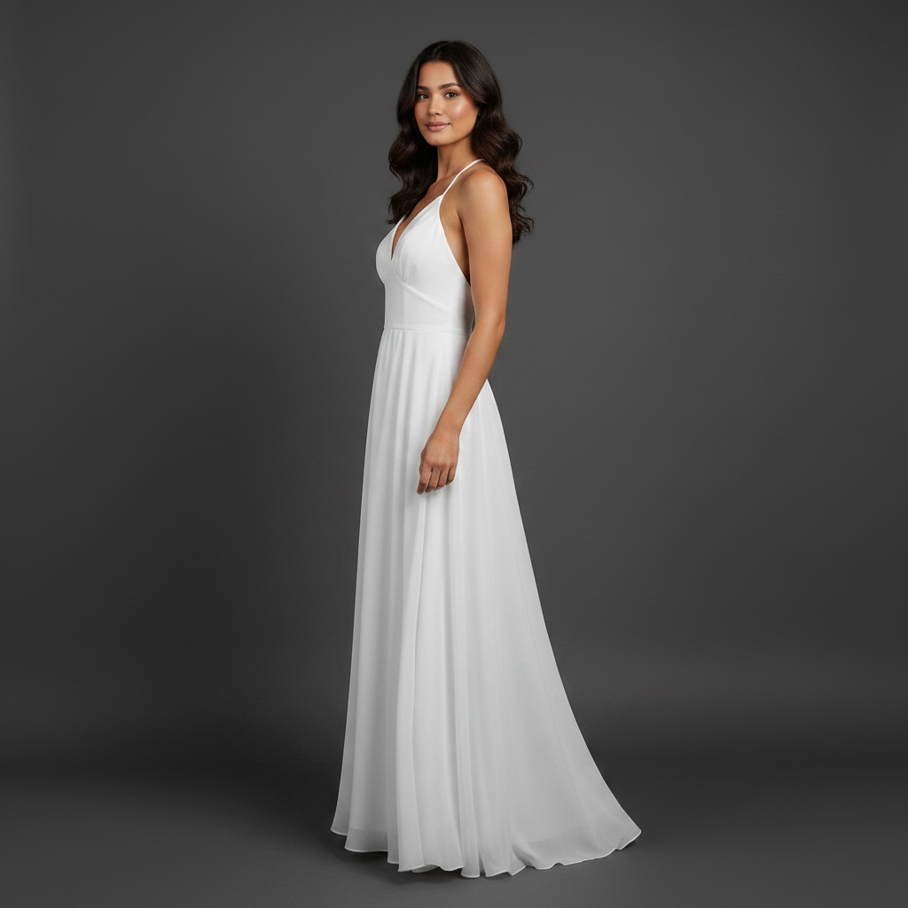 Women's Long Slit Dress