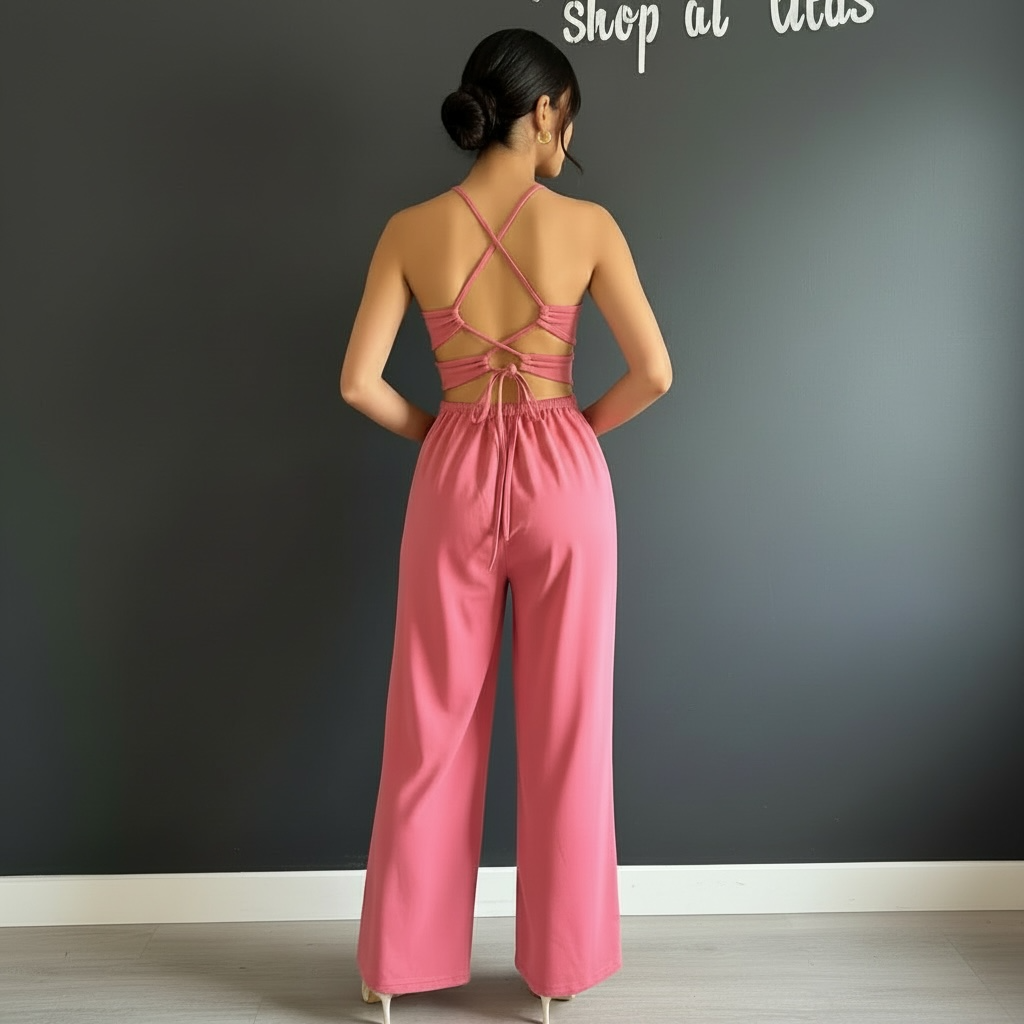 Style Jumpsuit- Stretch Bottom