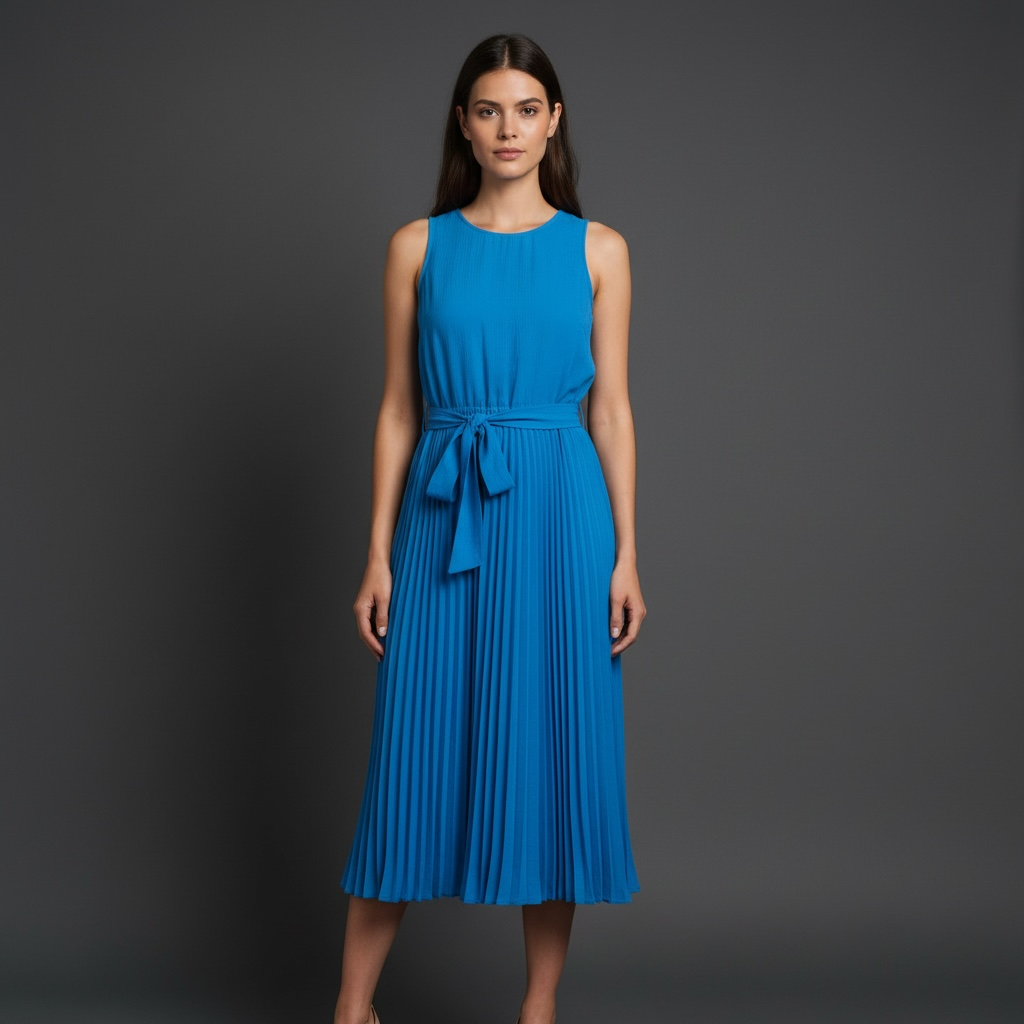 Jane & Delaney Pleaded Dress
